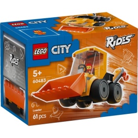 Vergroot Lego City Brick Rides 60483 Voertuigen Bouwlader Lego City Brick Rides 60483 Voertuigen Bouwlader