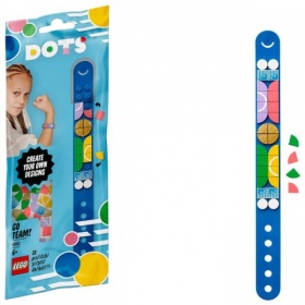 Vergroot 41911 Lego Dots Go Team! Armband 41911 Lego Dots Go Team! Armband