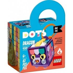 Vergroot 41939 LEGO Dots Tassenhanger Draak 41939 LEGO Dots Tassenhanger Draak