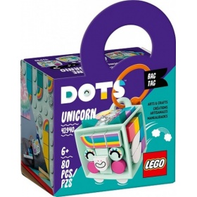 Vergroot 41940 Lego dots tassenhanger eenhoorn 41940 Lego dots tassenhanger eenhoorn