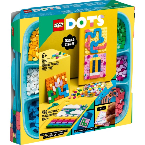 41957 Lego dots zelfklevende patches megaset