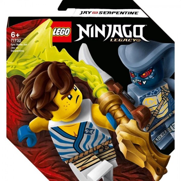 Lego Ninjago 71732 Epic Battle set Jay Vs. Serpentine