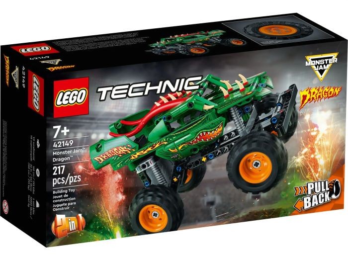 42149 Lego Technic Monster Jam Dragon