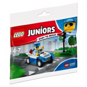 Vergroot 30339 Lego Junior Traffic Light Patrol Polybag 30339 Lego Junior Traffic Light Patrol Polybag