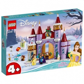 Vergroot 43180 Lego Disney Belle's Kasteel Winterfeest 43180 Lego Disney Belle's Kasteel Winterfeest