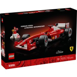 Lego 11375 Icons Ferrari F2004 En Michael Schumacher