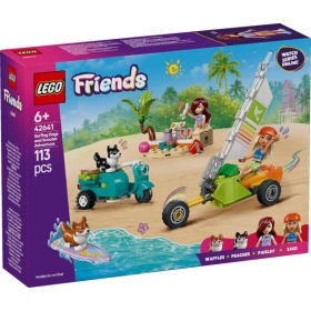 Vergroot Lego 42641 Friends Surf- En Scooterplezier Met De Honden Lego 42641 Friends Surf- En Scooterplezier Met De Honden