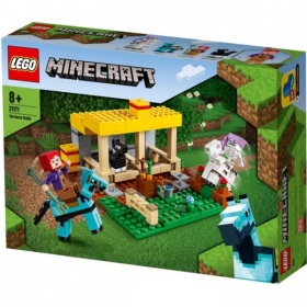 Vergroot 21171 LEGO Minecraft The Horse Stable 21171 LEGO Minecraft The Horse Stable