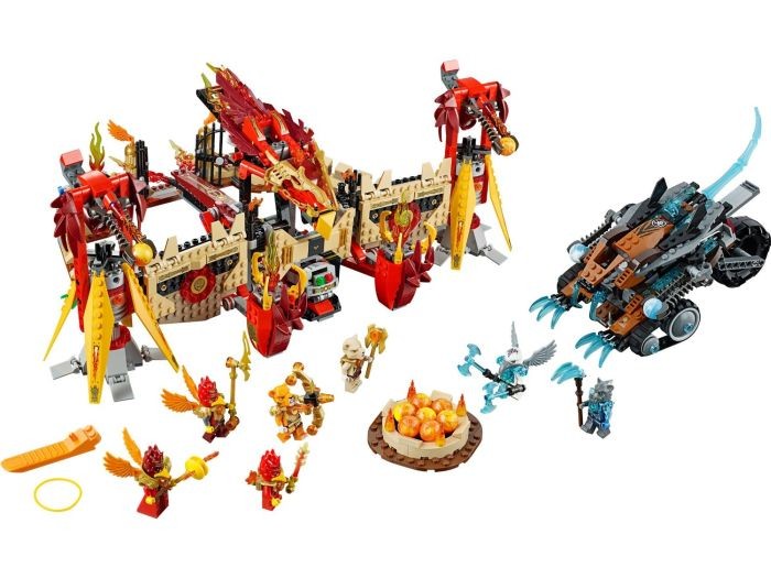 70146 lego chima phoenix vuurtempel