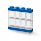 Lego Vitrine Blauw Voor 8 Minifiguurtjes