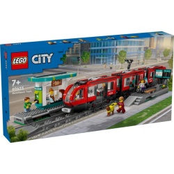 Lego 60423 City Trains Stadstram En Station
