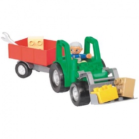 Vergroot Lego 60450 City Great Vehicles Gele Wiellader! Lego 60450 City Great Vehicles Gele Wiellader!