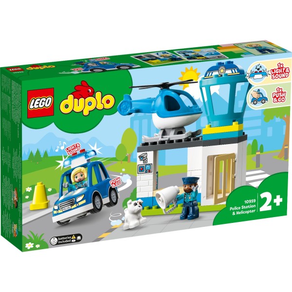 LEGO® DUPLO® 10959 Politiestation met helikopter