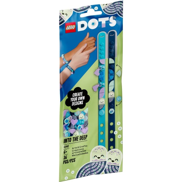 41942 Lego dots diepzee armbanden met bedeltjes