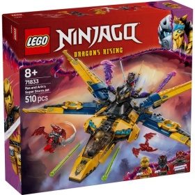 Vergroot Lego 71833 Ninjago Ras En Arins Superstormvliegtuig Lego 71833 Ninjago Ras En Arins Superstormvliegtuig