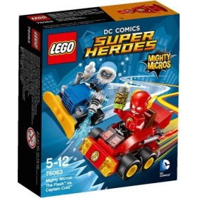 76063 Lego Super Heroes Mighty Micros The Flash Vs. Captain Cold