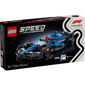 Lego 77246 Speed Champions Visa Cash App Rb Vcarb 01 F1 Race
