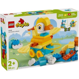 Vergroot Lego 10448 Duplo Town 3-in-1 Dieren Op Wielen Lego 10448 Duplo Town 3-in-1 Dieren Op Wielen