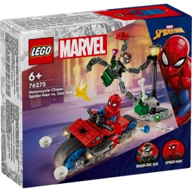 Vergroot 76275 Lego Super Heroes Marvel Motorachtervolging: Spider-Man 76275 Lego Super Heroes Marvel Motorachtervolging: Spider-Man