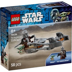 Lego Star Wars Tm 75436 De Mandalorian En Grogu's Speederbik