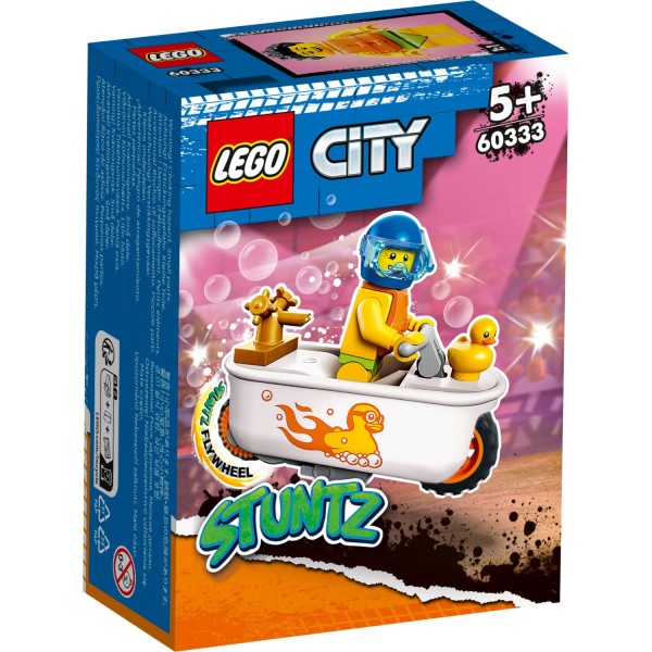 60333 Lego City Stuntz Badkuip Stuntmotor