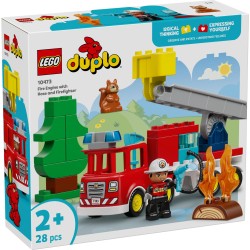 Lego Duplo Town 10473 Brandweertruck Met Slang En Brandweer