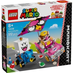 Vergroot de afbeelding Lego 72038 Super Mario Mario Kart - Wario En King Boo