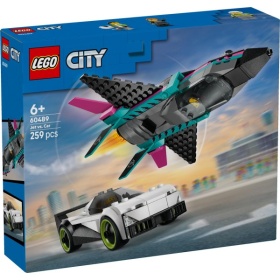 Lego City Great Vehicles 60489 Straalvliegtuig Vs. Sportauto