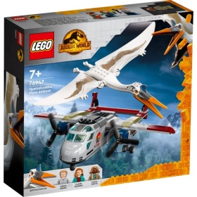 Vergroot 76947 Lego Jurassic World Quetzalcoatlus vliegtuighinderlaag 76947 Lego Jurassic World Quetzalcoatlus vliegtuighinderlaag