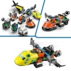 Lego City Great Vehicles 60505 Vliegtuig, Servicewagen En Hoovercraft