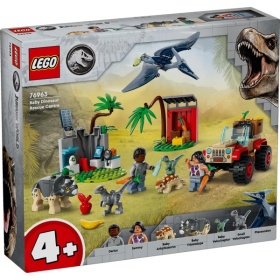 76963 Lego Jurassic World Reddingscentrum Voor Baby Dinosaurus