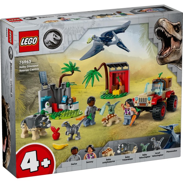 76963 Lego Jurassic World Reddingscentrum Voor Baby Dinosaurus