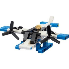 Lego Bags Technic 30736 Wit Watervliegtuig