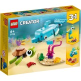 31128 Lego creator dolfijn en schildpad