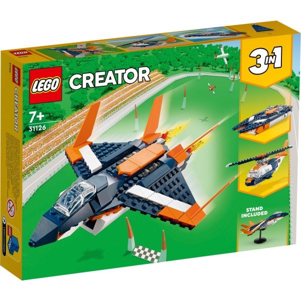 LEGO® CREATOR 31126 Supersonische jet