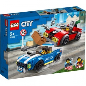 Vergroot 60242 Lego City Politiearrest op de Snelweg 60242 Lego City Politiearrest op de Snelweg