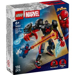 Lego 76337 Super Heroes Marvel Miles Morales Mecha Vs. Spiderman