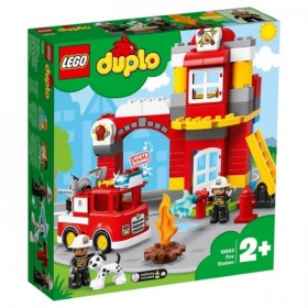 Vergroot 10903 Lego Duplo Mijn Eigen Stad Brandweerkazerne 10903 Lego Duplo Mijn Eigen Stad Brandweerkazerne