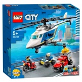 Degrotespeelgoedwinkel 60243 Lego City Politiehelikopter Achtervolging aanbieding