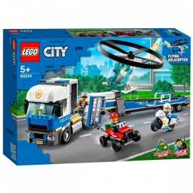 60244 Lego City Politiehelikopter Transport