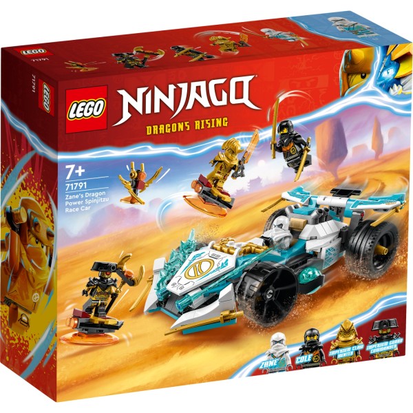 71791 Lego Ninjago Zane's Drakenkracht Spinjitzu Racewagen