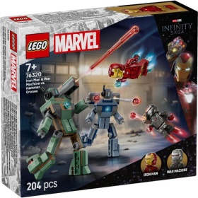 Lego 76320 Super Heroes Marvel Iron Man En War Machine Vs. Hammer Dron