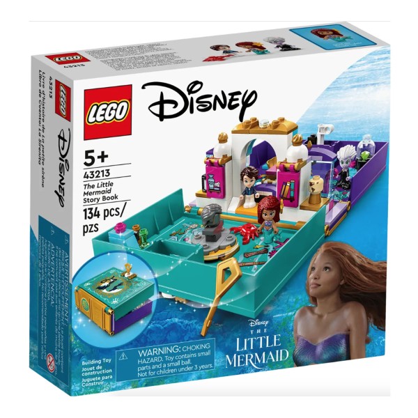 LEGO® DISNEY 43213 De kleine zeemeermin sprookjesboek