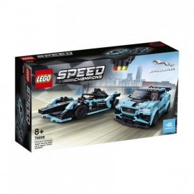 Vergroot 76898 Lego Speed Formula E Panasonic Jaguar Racing Gen2 Car&Jaguar 76898 Lego Speed Formula E Panasonic Jaguar Racing Gen2 Car&Jaguar