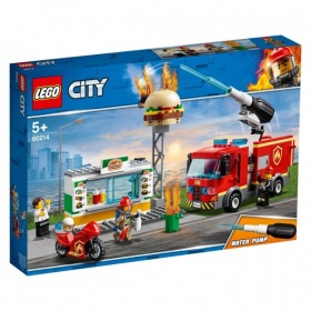 Vergroot 60214 Lego City Brand Bij Het Hamburgerrestaurant 60214 Lego City Brand Bij Het Hamburgerrestaurant