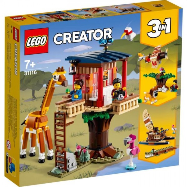 31116 LEGO 3In1 Safari Dieren Boomhuis