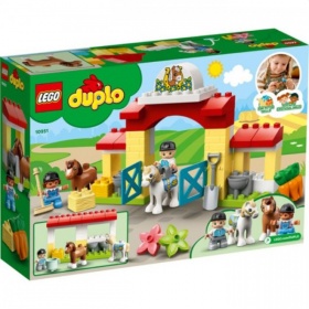 Vergroot 10951 LEGO DUPLO Paardenstal En Pony's Verzorgen 10951 LEGO DUPLO Paardenstal En Pony's Verzorgen
