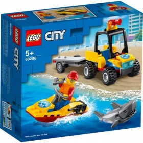 Vergroot 60286 LEGO City Beach Rescue Atv 60286 LEGO City Beach Rescue Atv