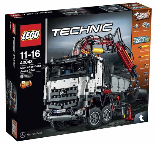 42043 Lego Technic Mercedes Benz Arocs 3245