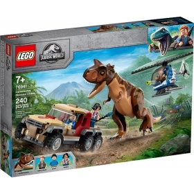 Vergroot 76941 Lego Jurassic World Achtervolging van Dinosaurus Carnotaurus 76941 Lego Jurassic World Achtervolging van Dinosaurus Carnotaurus